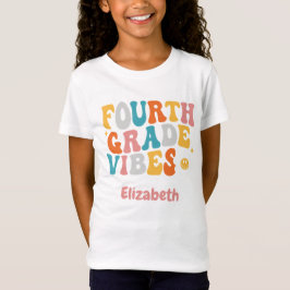 "Vurth Grade Vibes" Groovy Zurück zur Schule T-Shirt