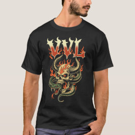 VVL Inferno Totenkopf T-Shirt