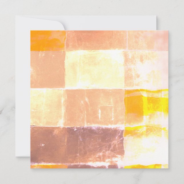 Vwndretti Yellow Soft Colors Einladung (Vorderseite)