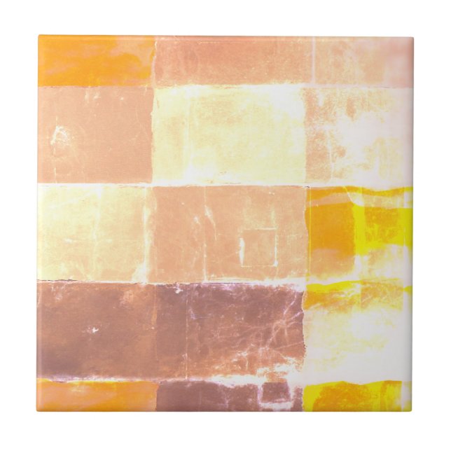 Vwndretti Yellow Soft Colors Fliese (Vorderseite)