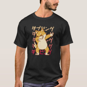 VXL Shiba Inu Uni Dog Dance Dabbed Smile Moves Dab T-Shirt