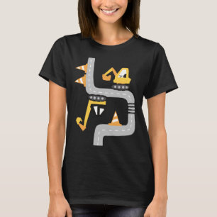 VXLS Bau-LKW-Baggerbetonmischer D T-Shirt
