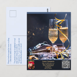 Vykort — Connect, Party Postkarte