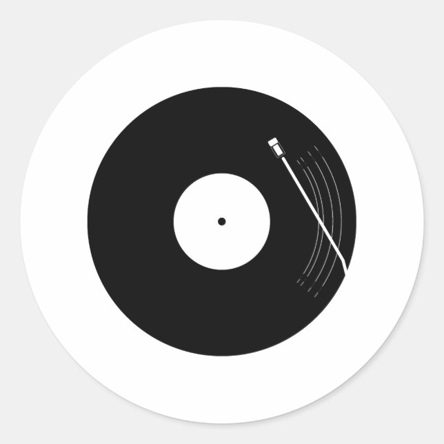 Vynil Runder Aufkleber (Vorderseite)