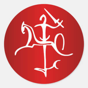 Vytis Lietuva Runder Aufkleber