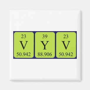 Vyv-Periodenmagnet Magnet