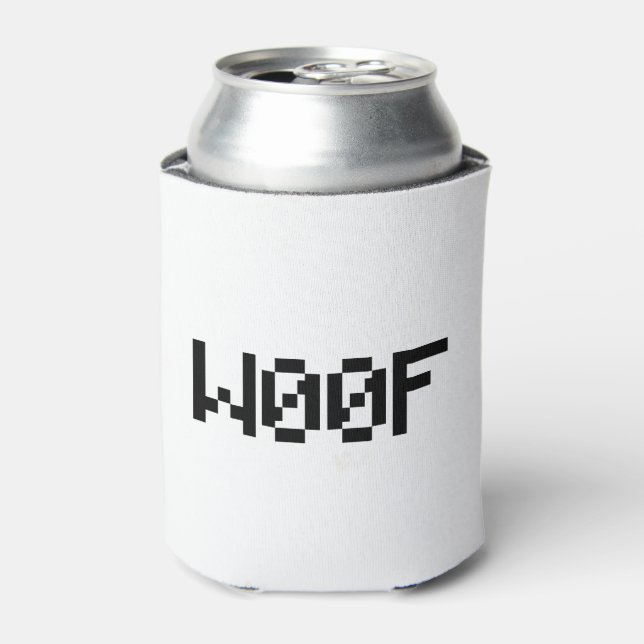 W00F [Leetspeak Animal Sounds] Dosenkühler (Kanne Vorderseite)