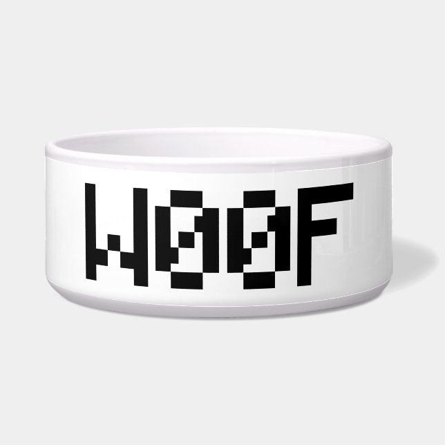 W00F [Leetspeak Animal Sounds] Napf (Vorderseite)