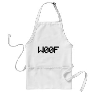 W00F [Leetspeak Animal Sounds] Schürze