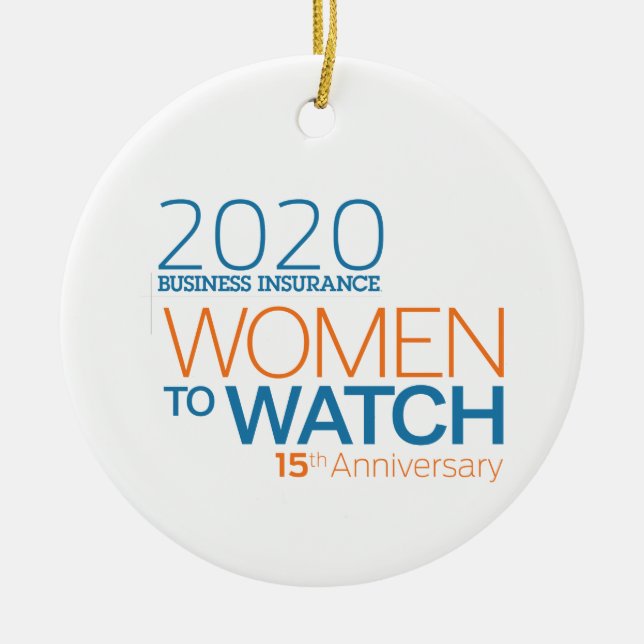 W2W Keramik Ornament - 15. Jubiläumskollektion (Vorne)