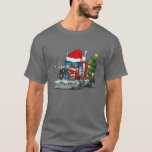 W4mo Santa Truck Trucker Christmas Pajama Merry Xm T-Shirt<br><div class="desc">Nehmen Sie dieses Design als phantastisches Outfit für Ihre Männer,  Familienmitglieder,  Freunde,  Mitarbeiter zu Weihnachten. SXoZN-w4mO</div>