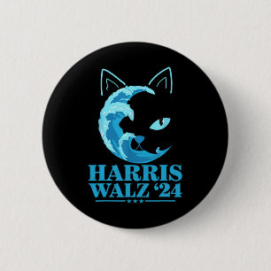 W 24 Blaue Welle der Katzenladies stimmen für Kama Button