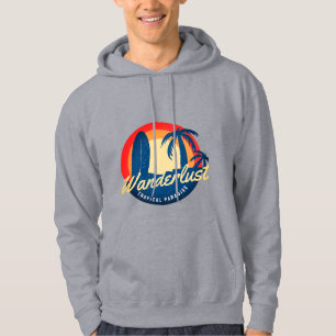 W anderlust Tropical Paradise Hoodie
