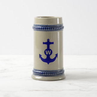 W-Anker Wanchor Beleidigungs-lustiges Geschenk Bierglas