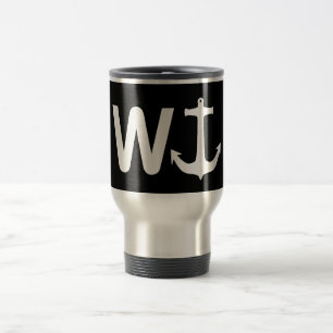 W-Anker Wanchor lustiges Witz-Geschenk Reisebecher