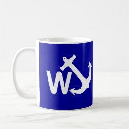 W-Anker Wanchor Witz-lustiges Geschenk Kaffeetasse