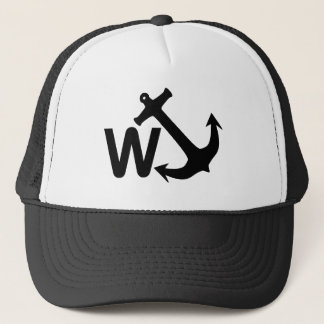 W-Anker Wanchor Witz-lustiges Geschenk Truckerkappe