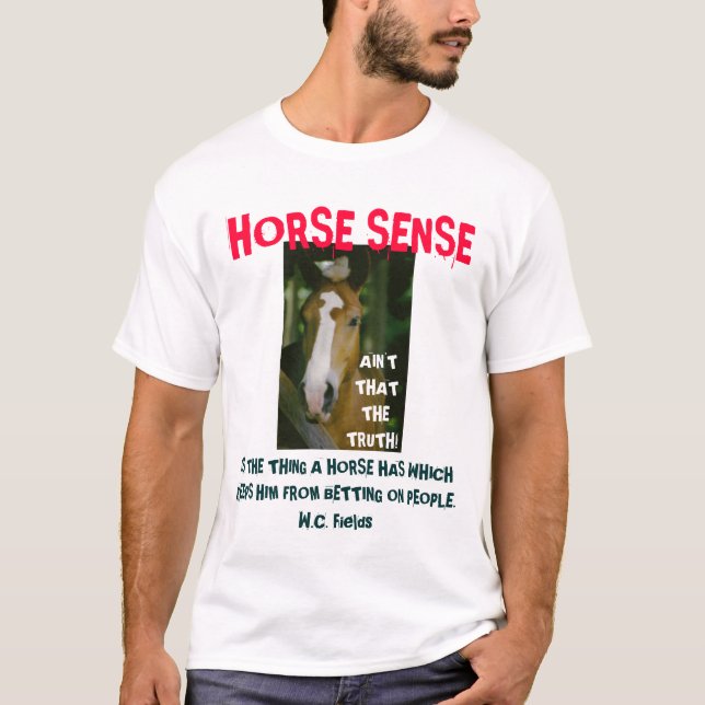 W.C.Fields Zitat - T - Shirt (Vorderseite)