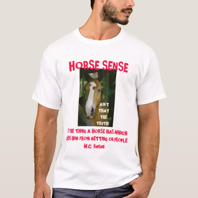 W.C.Fields Zitat - T - Shirt (Vorderseite)
