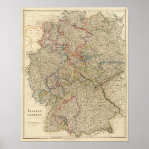 W Deutschland Poster