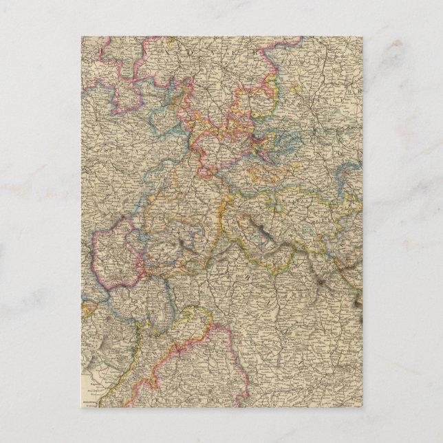 W Deutschland Postkarte (Vorderseite)