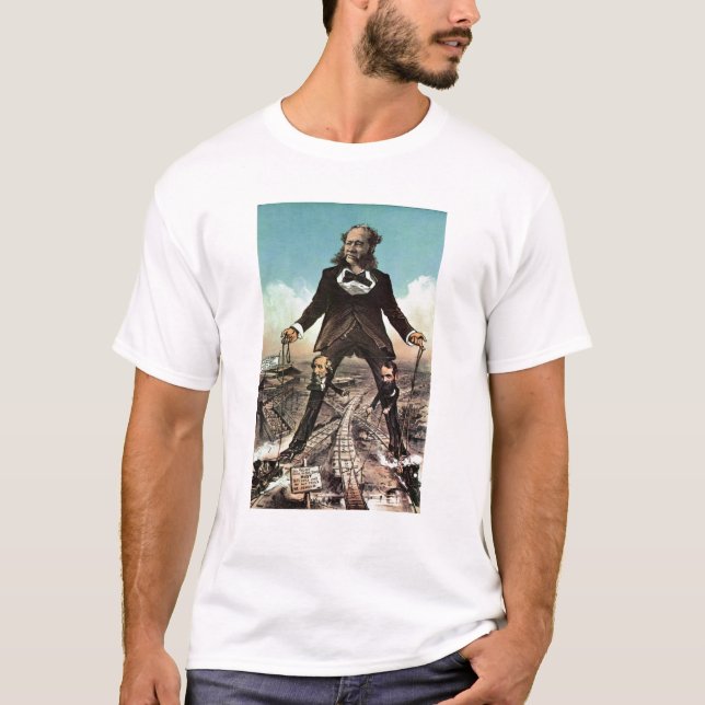 W.H. Vanderbilt als 'Koloss der Straßen T-Shirt (Vorderseite)