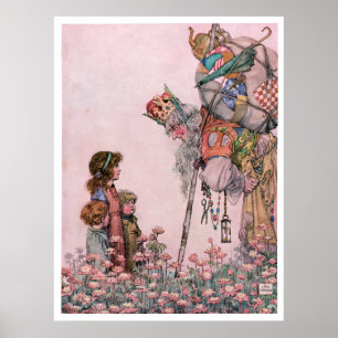 W-Heide-Robinson-Illustration Bill das minder Poster