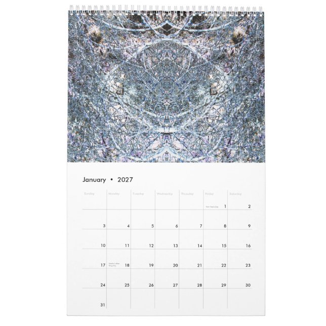 W I z ein r d s Kalender (Jan 2027)