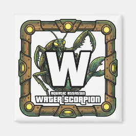 W is for Water Scorpion – GTA Style ABC Learning Magnet
