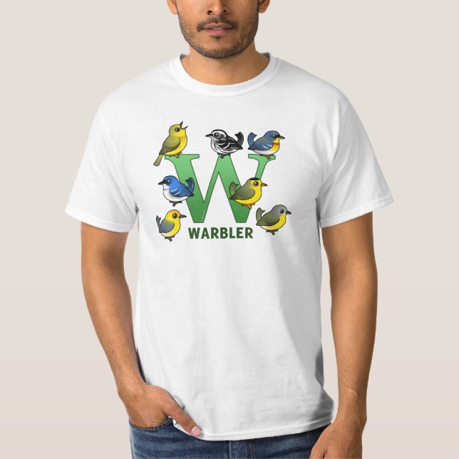 W ist für Trällerer T-Shirt (Vorderseite)