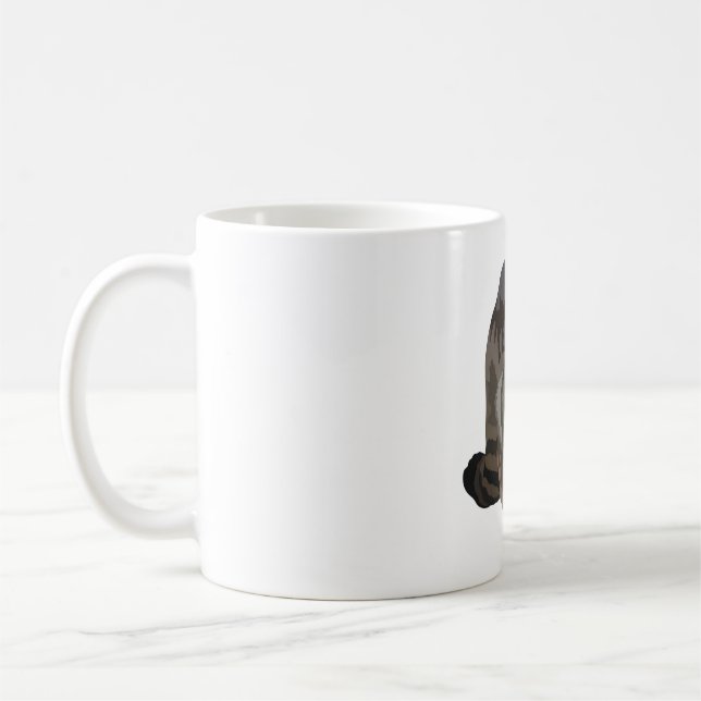 W ist für Wild Cat Kaffeetasse (Links)