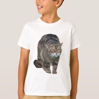 W ist für Wild Cat T-Shirt