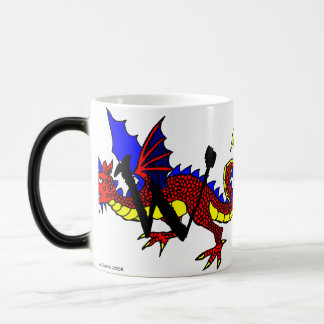 W ist für Wyvern Verwandlungstasse