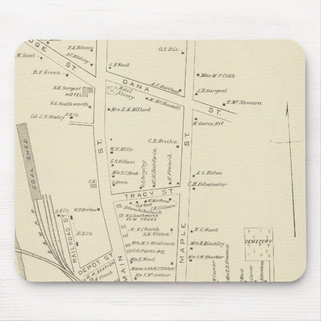W Libanon Mousepad (Vorne)