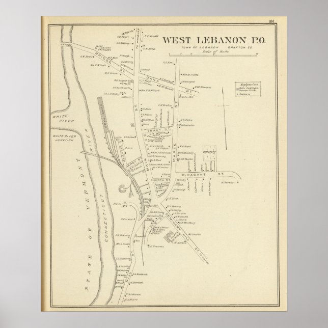 W Libanon PO Poster (Vorne)