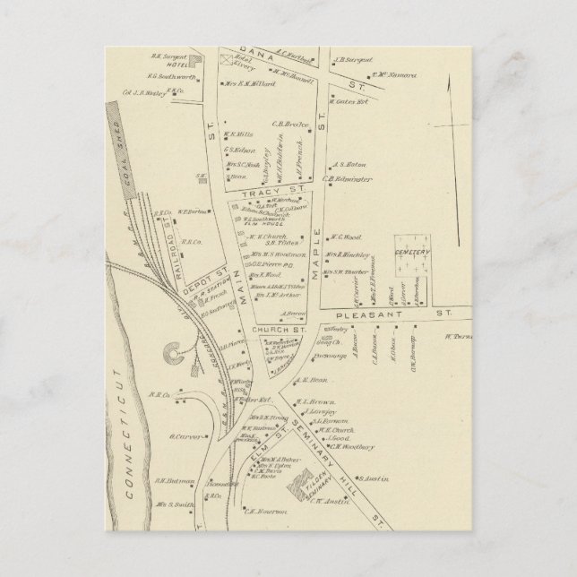 W Libanon PO Postkarte (Vorderseite)