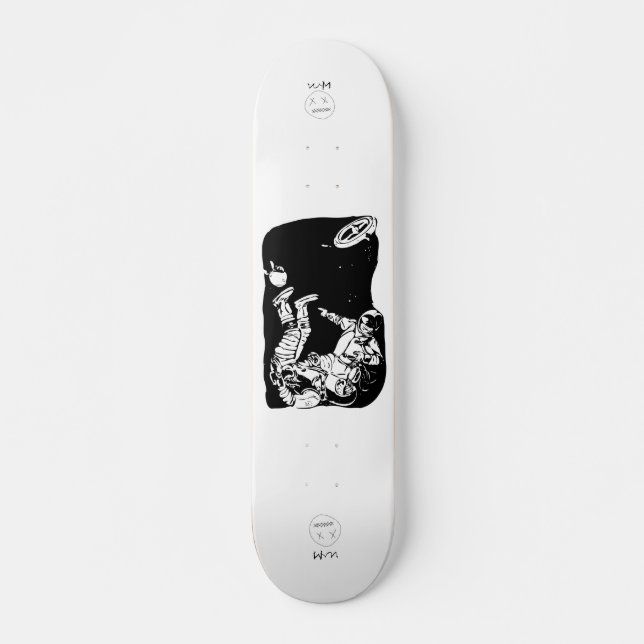 W.M. Skateboard-Plattform - Raumfahrer-Ausgabe Skateboard (Vorne)