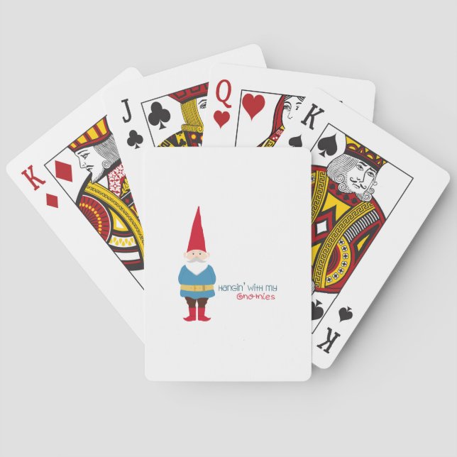 W/ Meine Gnome Spielkarten (Rückseite)