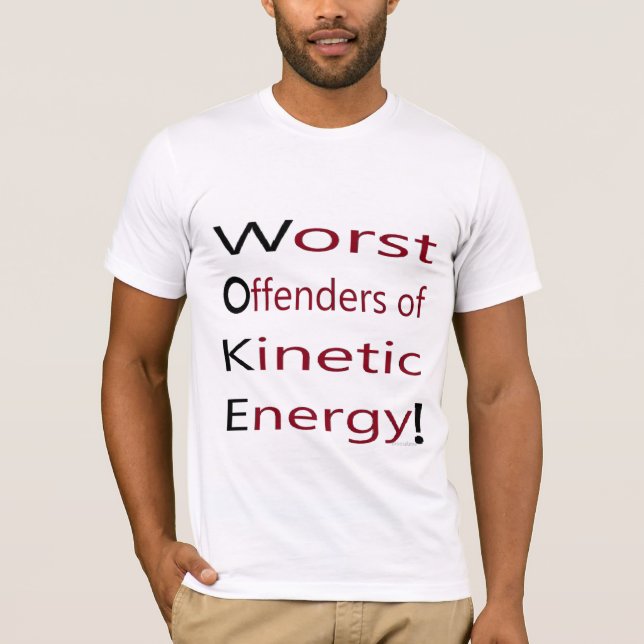 "W.O.K.E.!" T-Shirt (Vorderseite)