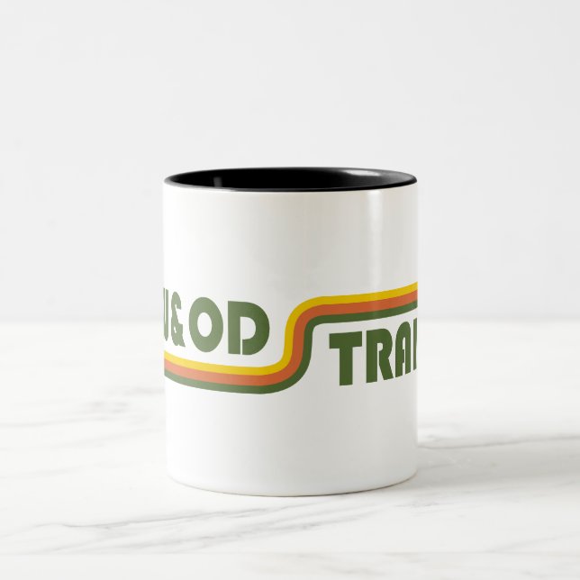W&OD Trail Virginia Zweifarbige Tasse (Mittel)