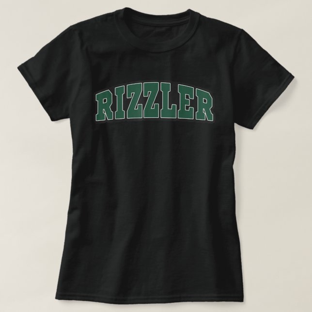 W Rizzler Funny Meme Zitat T-Shirt (Design vorne)