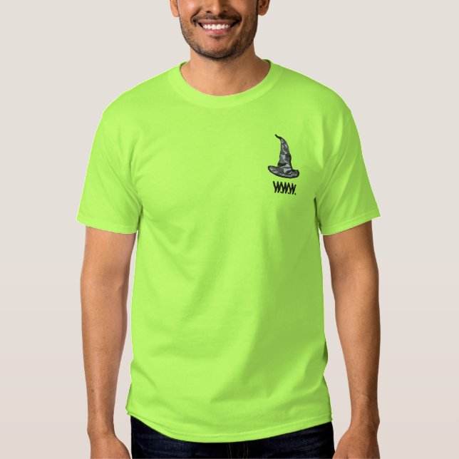 W.W.W. Gesticktes Shirt (Vorderseite)