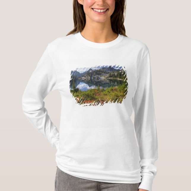 WA, Alpenseen Wildnis, Gem Lake, mit T-Shirt (Vorderseite)
