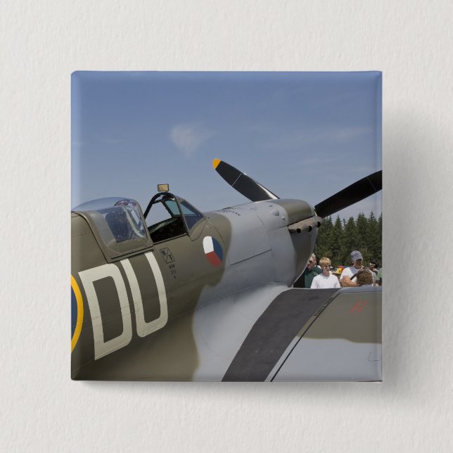 WA, Arlington, Arlington Fly-in, Zweiter Weltkrieg Button (Vorderseite)