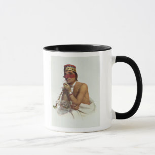 Wa-EM-Boesh-Kaa, ein Chippeway-Leiter Tasse