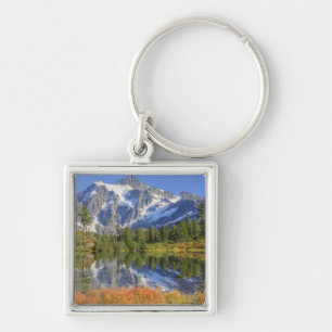 WA, Heather Meadows Freizeitgelände, Berg Schlüsselanhänger