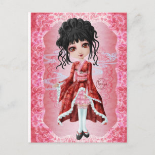 Wa lolita postkarte