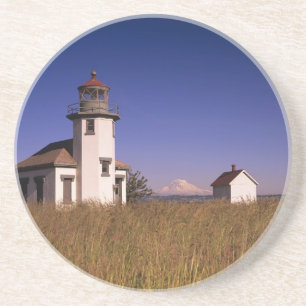 WA, Maury Island, Point Robinson Leuchtturm, Getränkeuntersetzer