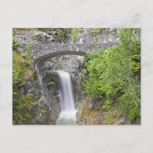 WA, Mount Rainier Nationalpark, Christine Falls Postkarte