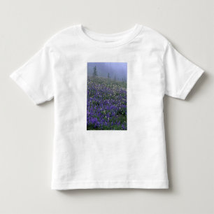 WA, Mt. Rainier NP, Lupinen- und Bistort-Wiese Kleinkind T-shirt
